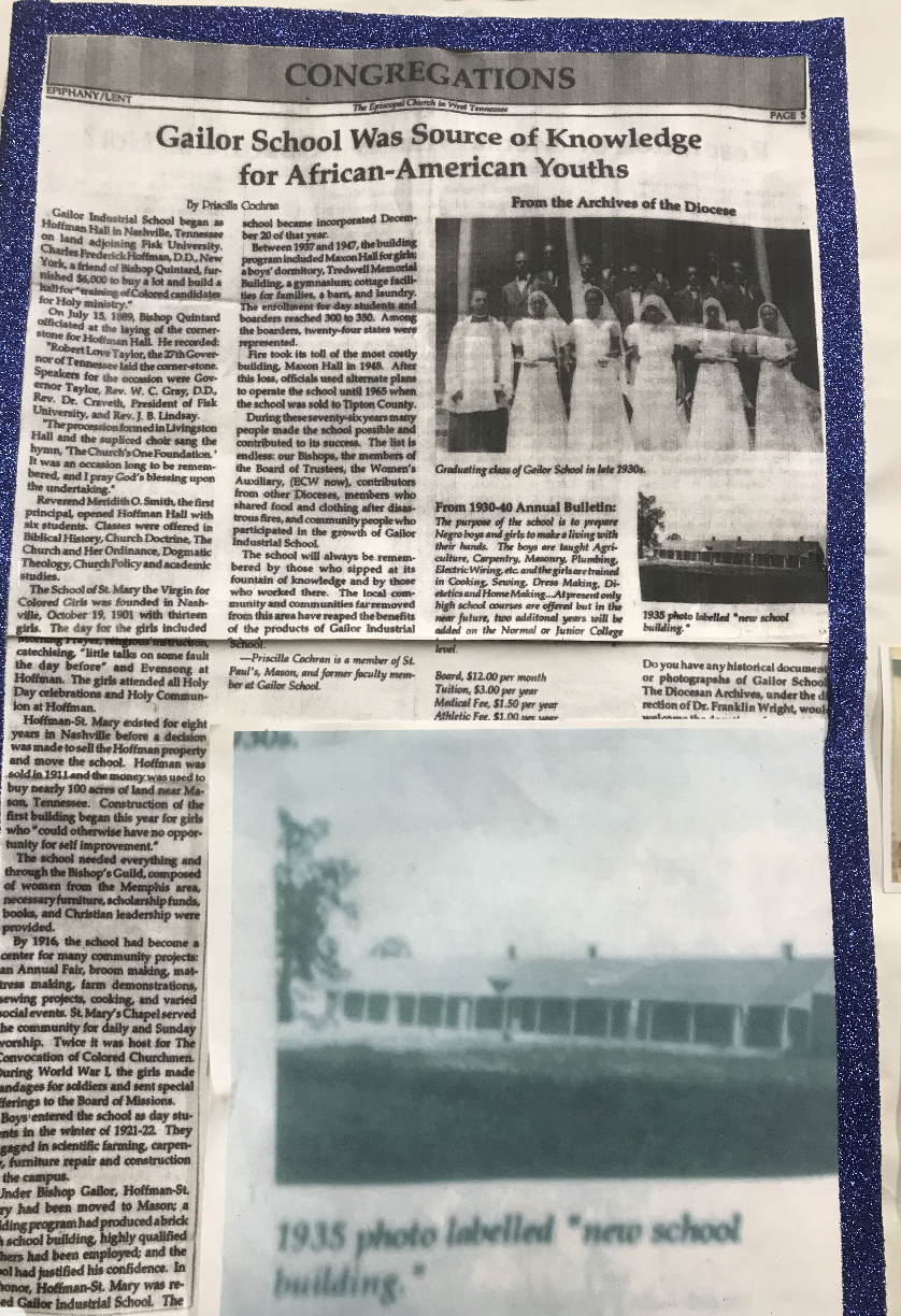 Gailor Industrial School historical photo